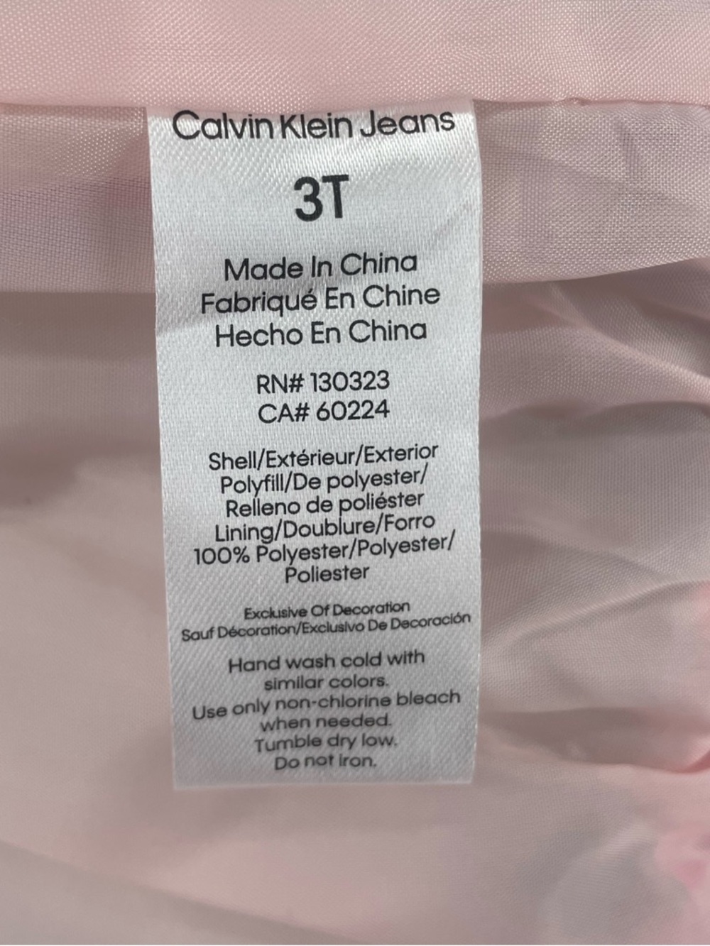 Calvin Klein Puffer Vest - Picture 6 of 6
